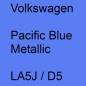 Preview: Volkswagen, Pacific Blue Metallic, LA5J / D5.